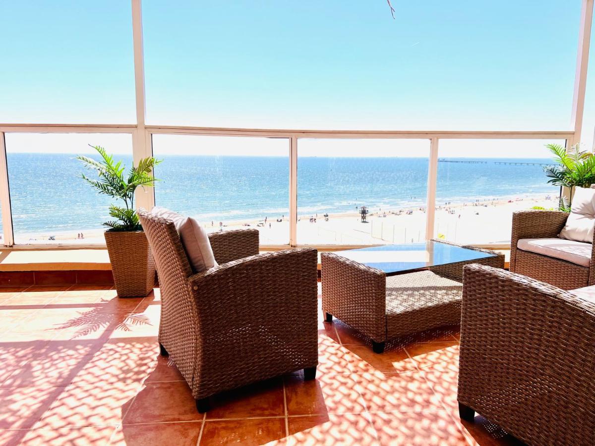 Lux Penthouse Mediterranean Views Beach Front Sagunto Exterior foto